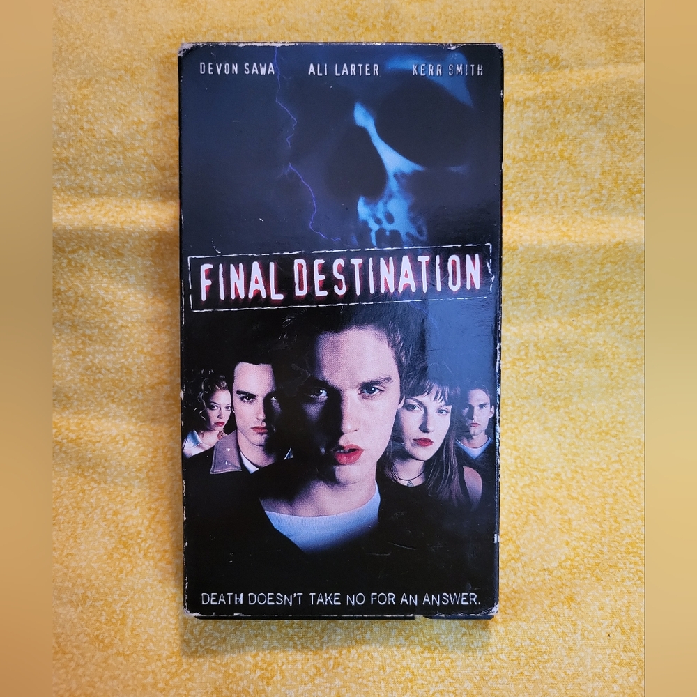 "Final Destination" VHS Movie